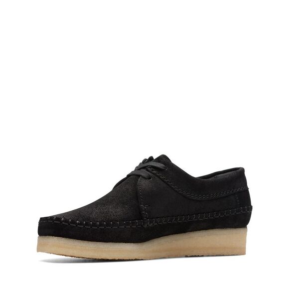 Clarks Womens Weaver Black Shoes (NWT) - Picture 4 of 6